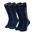Ανδρικές Κάλτσες Tommy Hilfiger 2p Global Ribbon Crest Navy 701219081-002