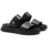 Γυναικείες Παντόφλες Calvin Klein Sandal Slide Double Strap Triple Black YW0YW01694-0GJ