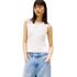 Γυναικείο Top Tommy Jeans Essential Rib Tank Ext Ecru DW0DW20673-YBL
