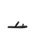Γυναικείες Παντόφλες Calvin Klein Double Bar Slide Jelly Ck Black HW0HW02417-BEH