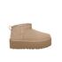 Γυναικεία Μποτάκια Ugg Classic Ultra Mini Platform Sand 1135092-SAN