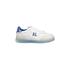 Ανδρικά Sneakers Karl Lagerfeld Nano KL Lace Lo White Lthr W_ Blue KL53426-01B