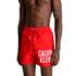 Ανδρικό Μαγιό Calvin Klein Medium Drawstring Cajun Red KM0KM00794-XNE
