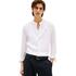 Ανδρικό Πουκάμισο Tommy Hilfiger Pigment Dye Mao Collar Shirt Th Optic White MW0MW39271-YCF