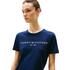Γυναικείο T-shirt Tommy Hilfiger Reg Corp Logo C-Nk Ss Dark Night Navy WW0WW40276-C1G